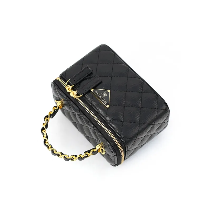 Vigno Synthetic Leather One Shoulder Handbags Regular Women's Black-3