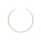 18K Gold, Heart Pull-Cord Adjustable Buckle