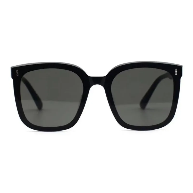 KELING Alloy Square Sunglasses Unisex Black-1