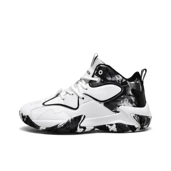BIANSULONG Cushioned Slip Resistant Abrasion Resistant High Top Basketball Shoes Unisex