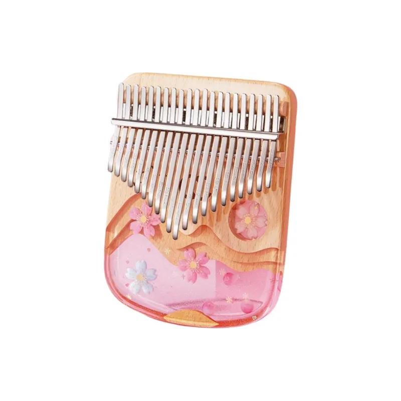CEGA Resin Craft U Shaped Bottom Design Kalimba Thumb Piano-3