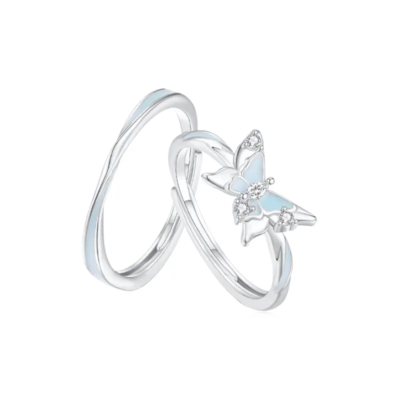 BTOE 925 Sterling Silver Rings Unisex-1