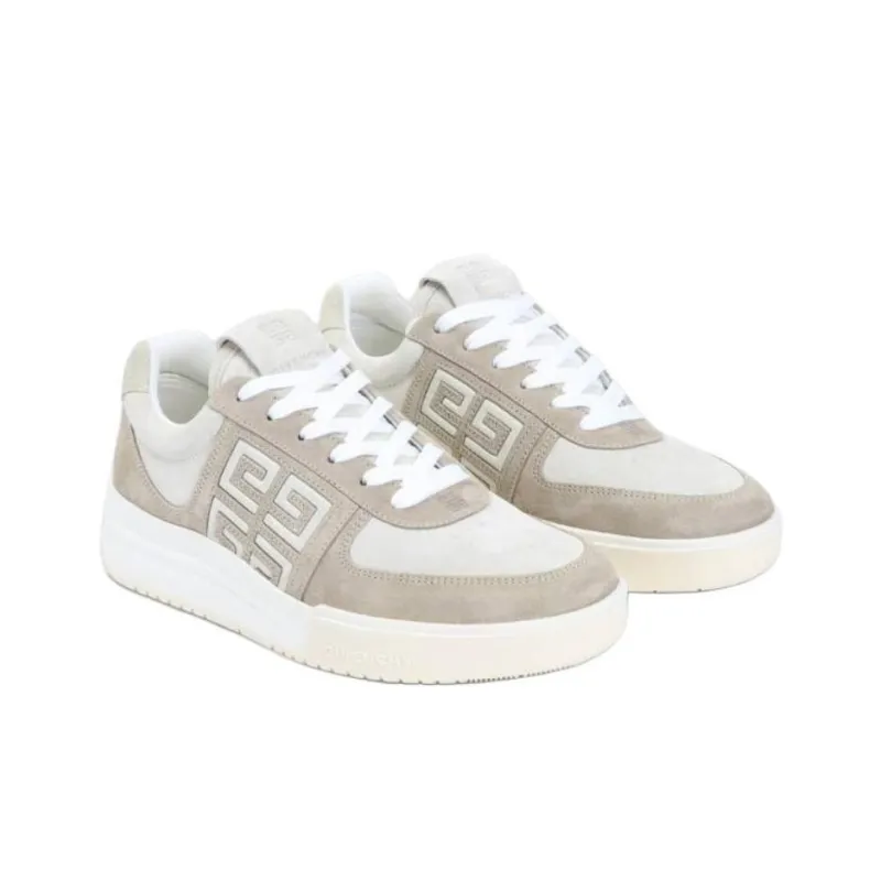 Givenchy G4 Low Top Skateboard Shoes Women's Beige-2