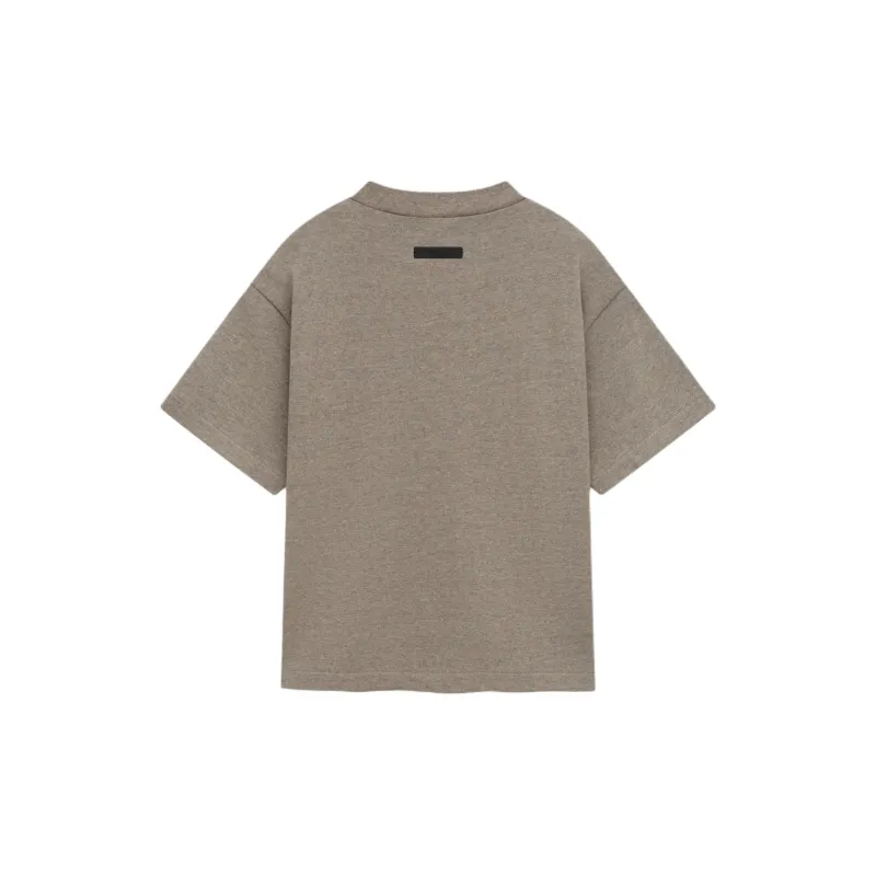Fear Of God Essentials Women's Tri Blend Crewneck Tee FW24 Heather Gray-1