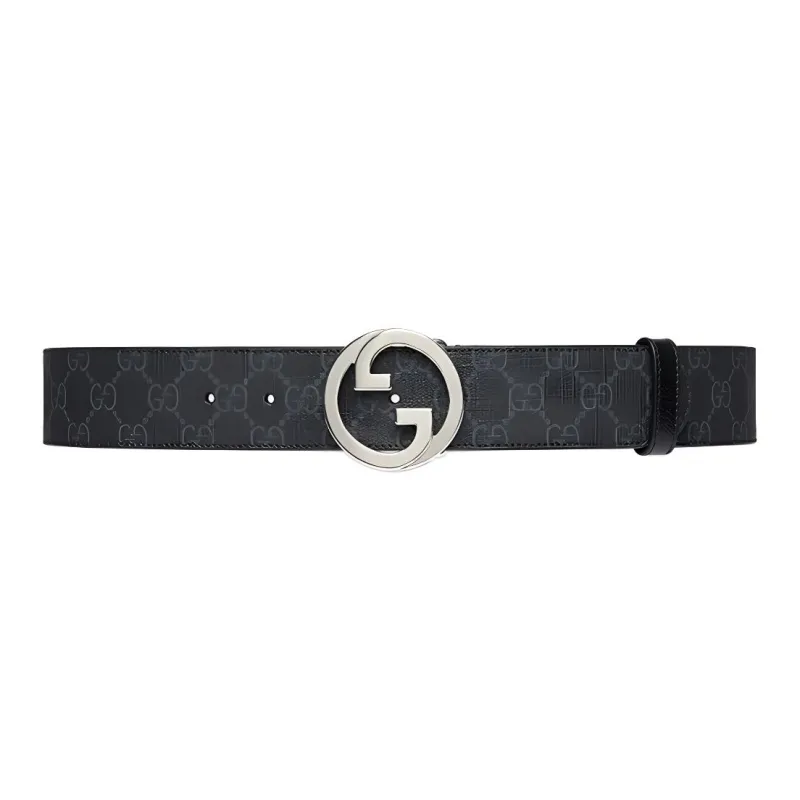 GUCCI Gg Supreme Buckled Belt-0