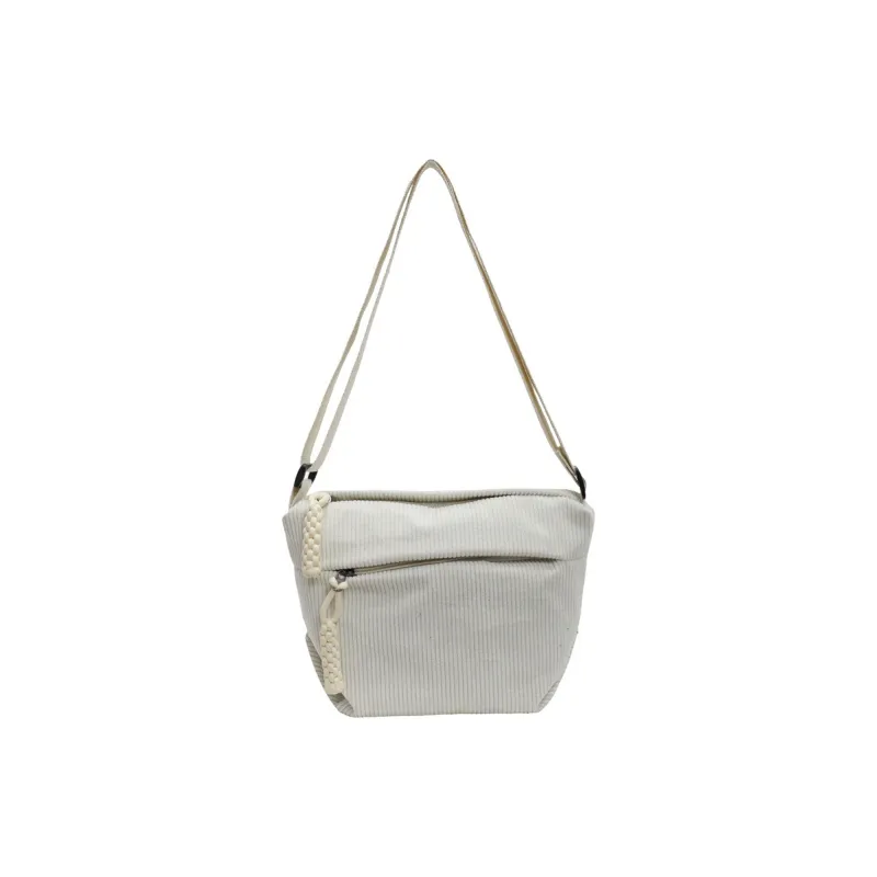 ALOENEY Corduroy Shoulder Bag, Crossbody Bag Regular Unisex Multicolor-6