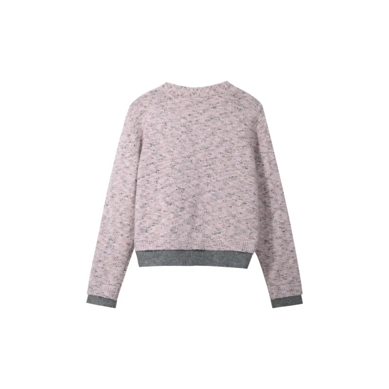 MISHOW Knitwear Women's Pink Gray-1