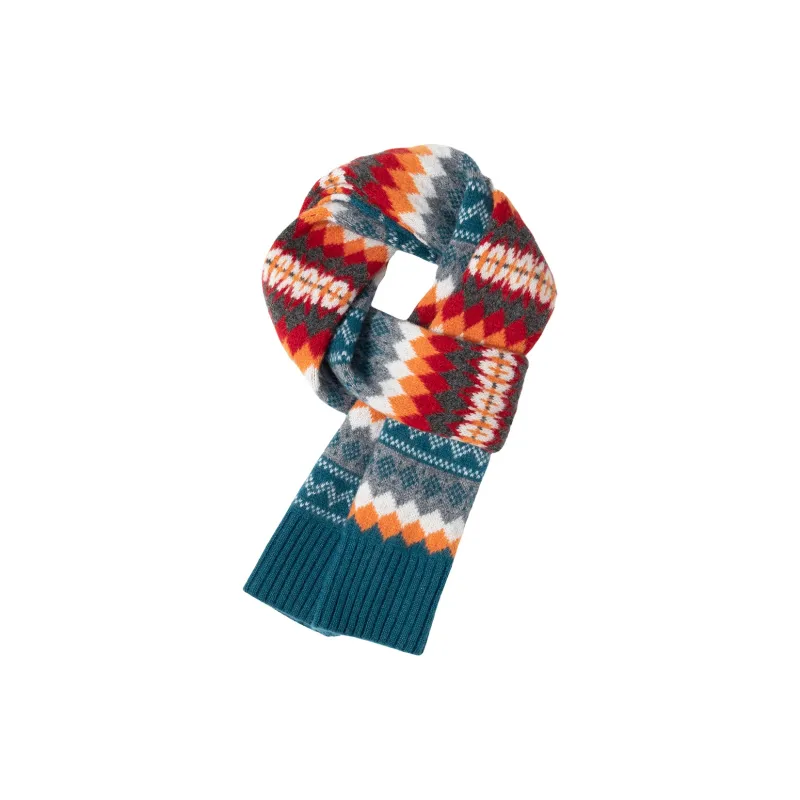 Shanghai Story Sheep Wool Knit Scarves Unisex-5