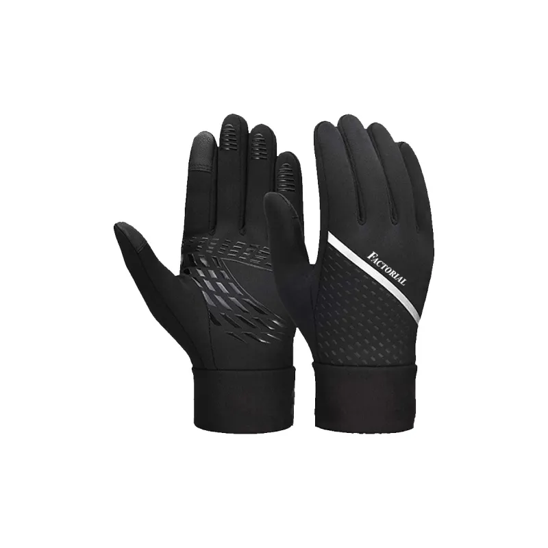 FACTORIAL Silicone Slip Resistant Glove Palm Protection Anti Frostbite Unisex-0