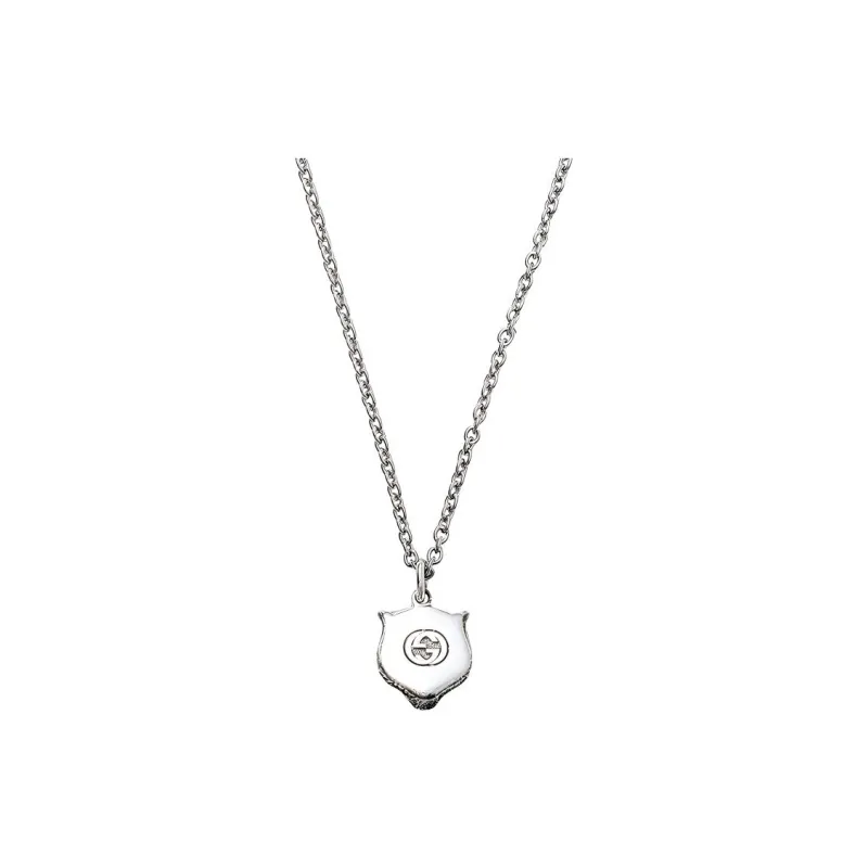 GUCCI 925 Sterling Silver Necklaces Unisex Silver-3