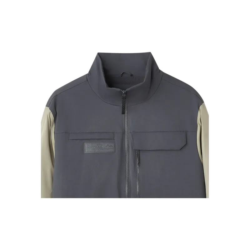 Skechers Mountain And Wild Outdoor Series Puffer Jacket Men's Laurel Oak Gray-2