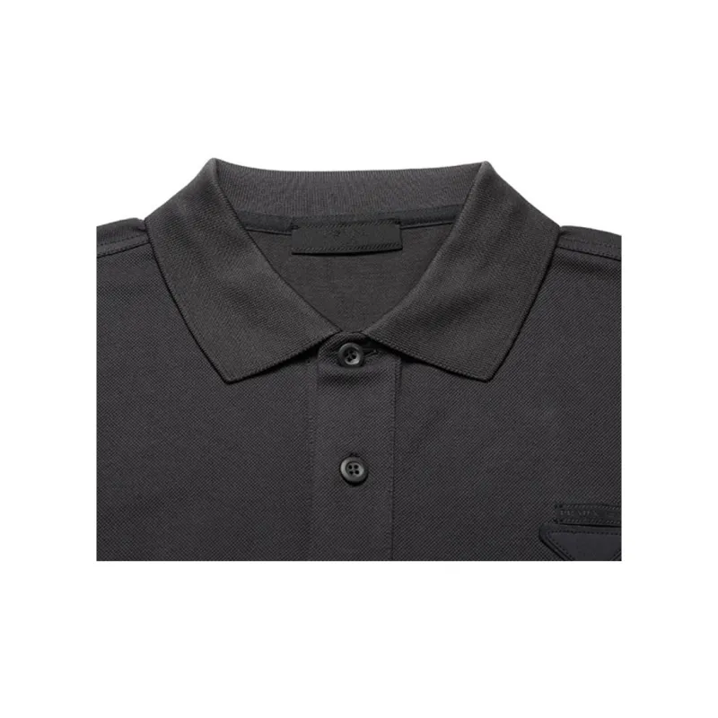 PRADA Polo Shirt Men's Smoke Gray-2