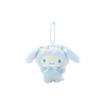 Sanrio Big eared Dogs Cinnamoroll Bunny Ears Styling Blue Dolls Plush Pendant 14cm Height Mainland Edition
