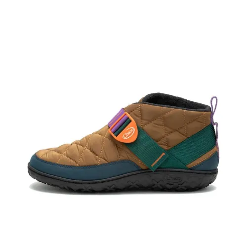 Chaco Anti-Slip Wear-Resistant Mid-Top Casual Shoes Men's Brown