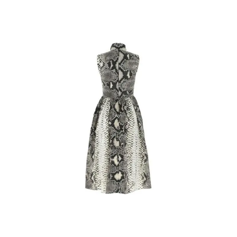 PRADA Sleeveless Dress Women's Brown-1