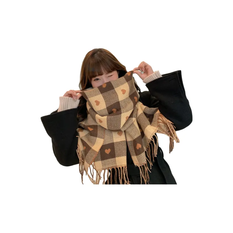 JEANSWEST Knit Scarves Unisex-3