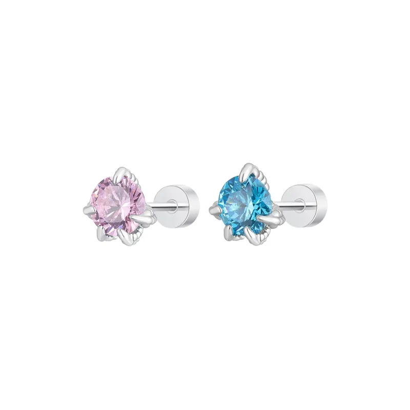 MISS XIA JWY Titanium Steel Stud Earrings Unisex-20
