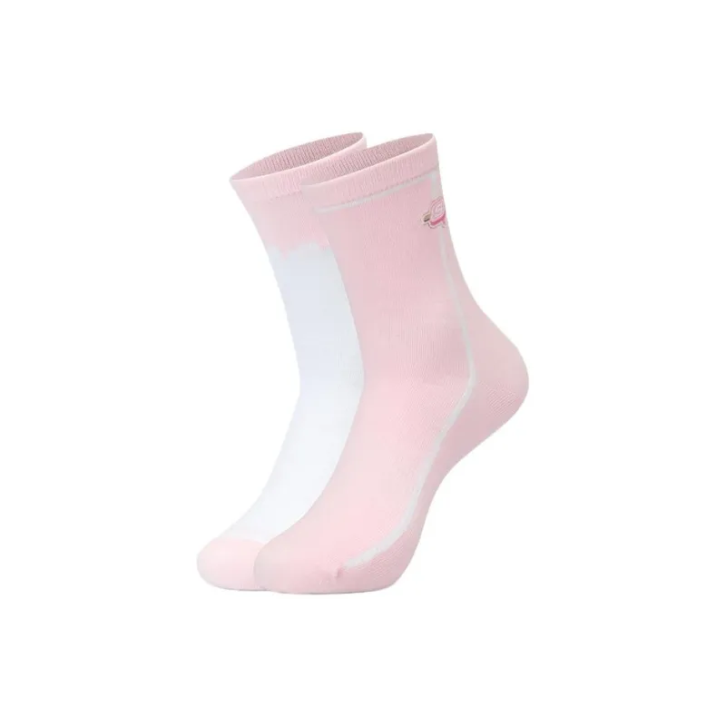 Skechers Colorful Knee-High Socks Men's 1 Pack Bright White/White Chalk Pink-1