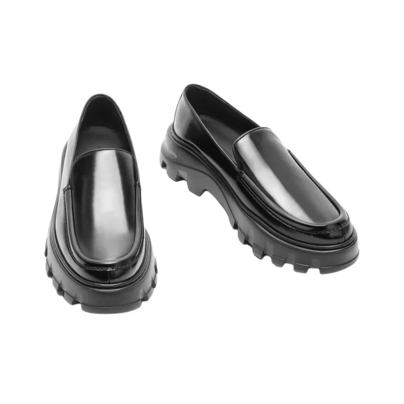 Stuart Weitzman/SW ANDERS Loafers Men's Black-3