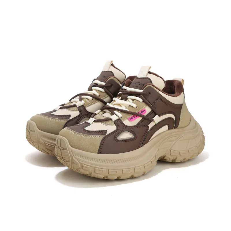 Mulinsen Warm Low-Top Chunky Sneakers Women's-1