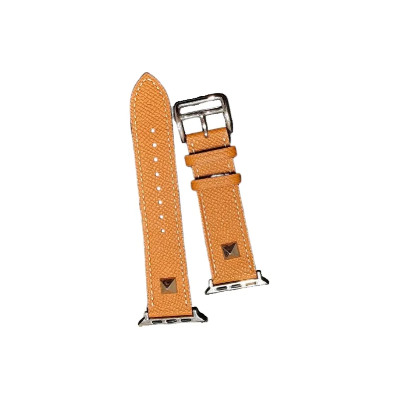 Warbler Dew Apple Compatibility Watch Band Leather-2