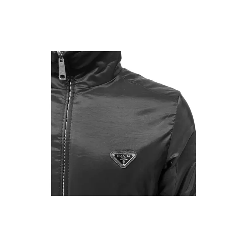 PRADA Jackets Coats Men's Black-3