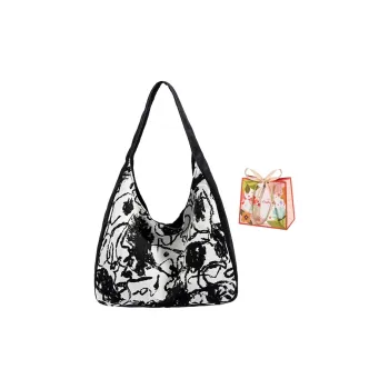 Cwatcun Fabric Shoulder Bag Regular Women's Multicolor