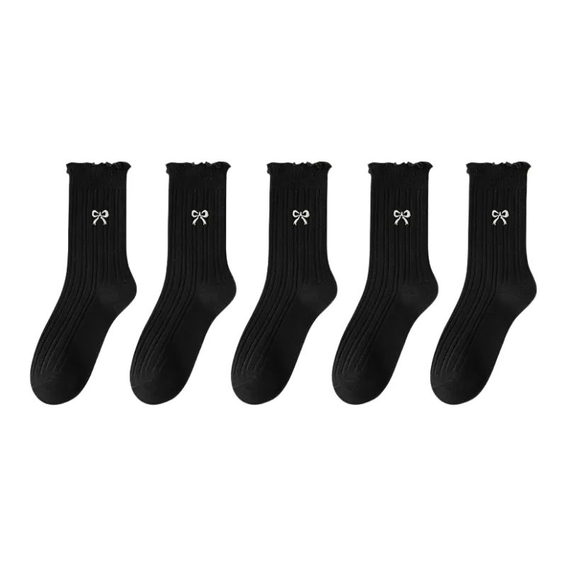 Lan Miao Mid-Calf Socks Women's 7 Pack-21