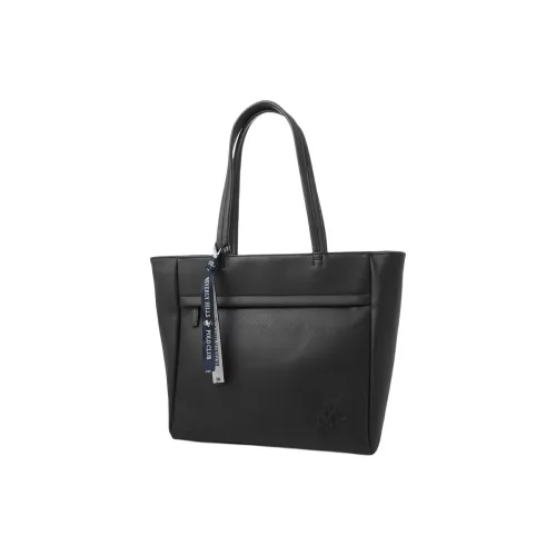 BEVERLY HILLS POLO CLUB Fabric Tote Bag Shopping Bag Handbag Men's Black