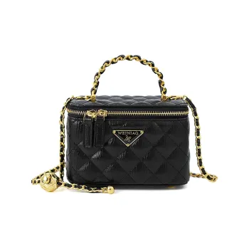 Vigno Synthetic Leather One Shoulder Handbags Regular Women's Black