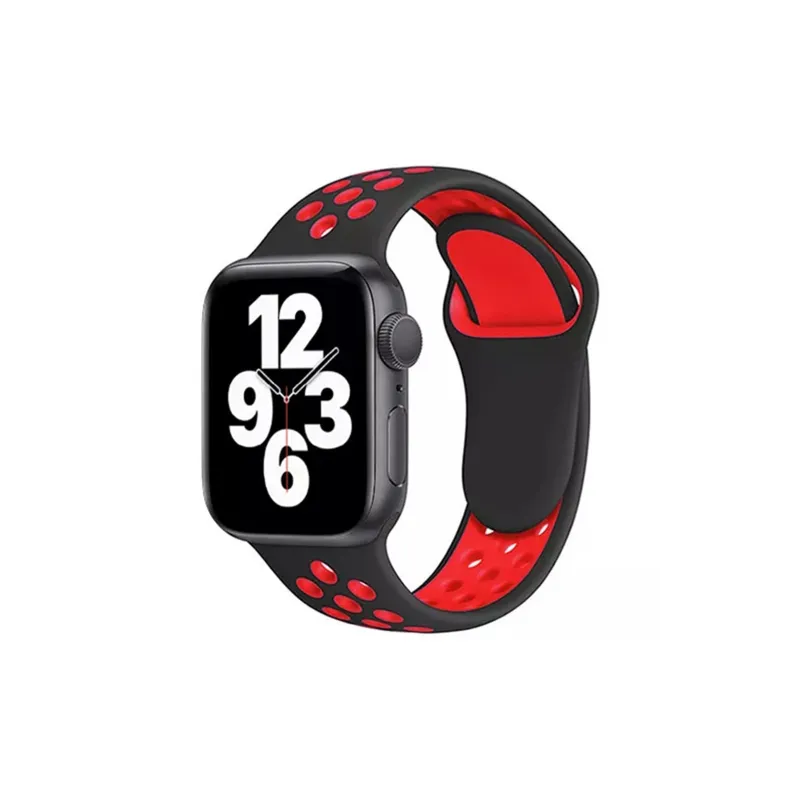 ZHENGGUANG Watch Band Apple Compatibility Silicone Material-51