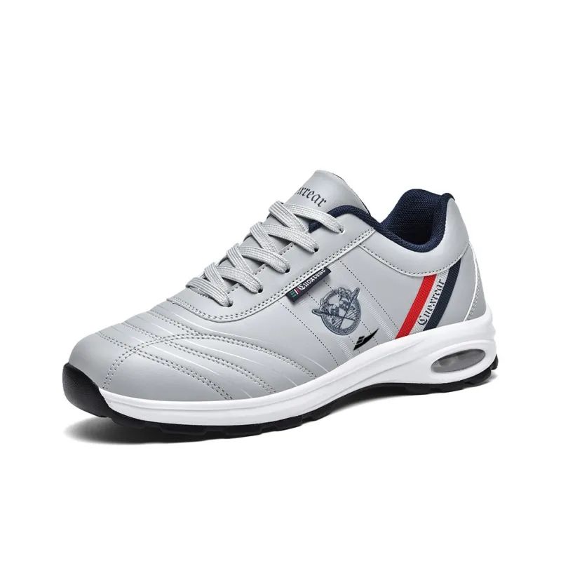 Kuding Cushioned Anti Slip Wear Resistant Waterproof Breathable Lightweight Casual Shoes Men's-4