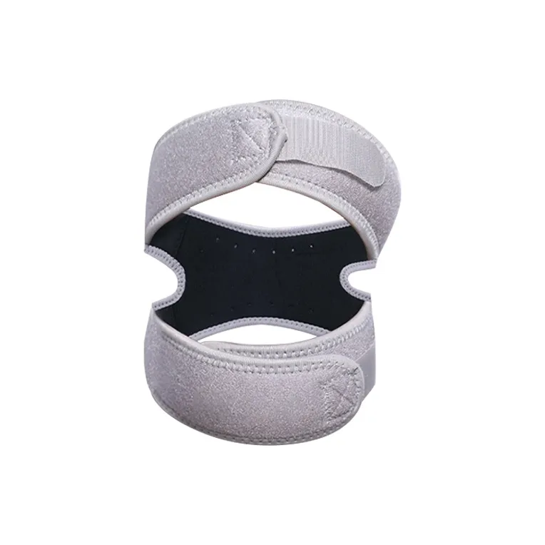 UMA Running Mountaineering Basketball Patella Bands Gray Neoprene Unisex Basic Protective-0
