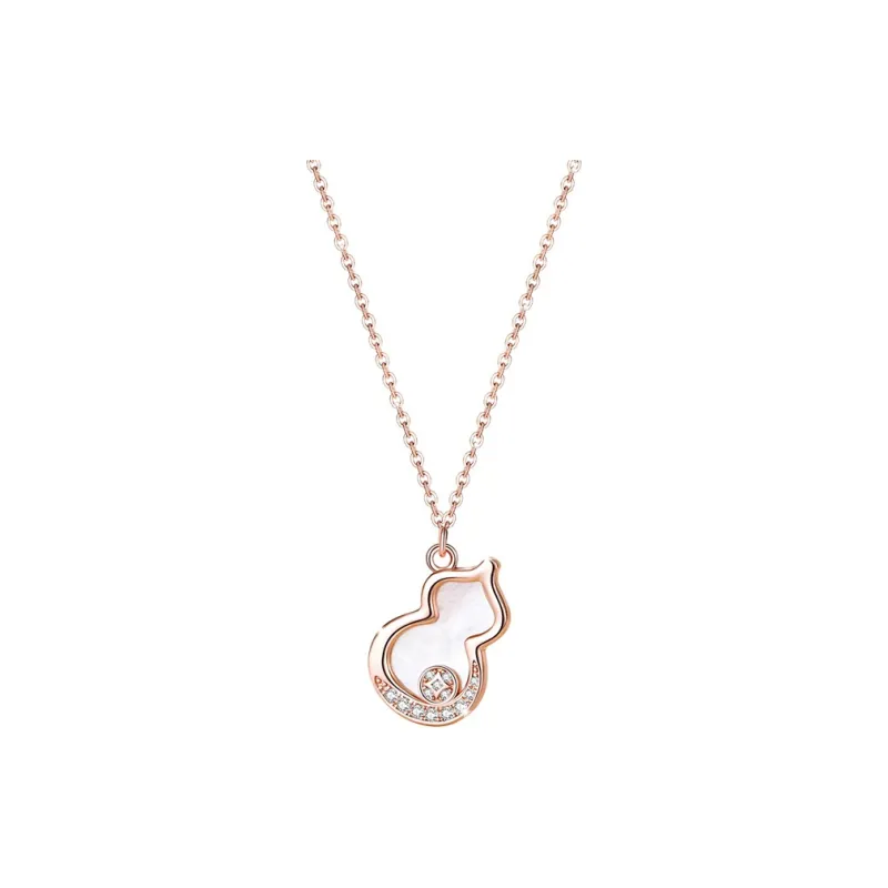 Lockstarfy Mother Of Pearl Necklaces Women's-0