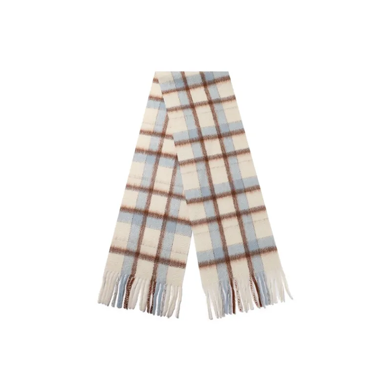 Fancet Studios Sheep Wool Knit Scarves Women's-21