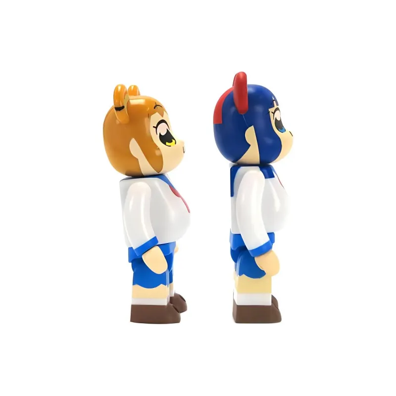 Bearbrick Popte 2 Pack White-1