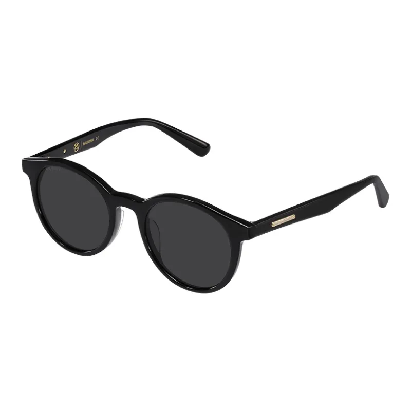 MUJOSH Plate Frame Round Sun Protection Sunglasses With UV Protection Unisex-1