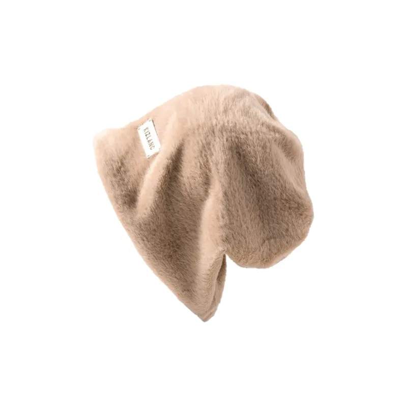 NOME Faux Rabbit Fur Hats & Caps Unisex-4