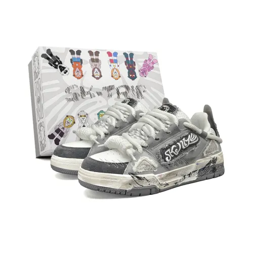SK.TRIP Anti Slip And Wear Resistant Lightweight Height Increasing Low Top Skateboard Shoes Unisex