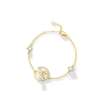 KEMLAIDA 925 Sterling Silver Bracelets Women's