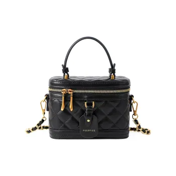 Vigno Synthetic Leather Shoulder Bag, Crossbody Bag, Handbag Women's Black