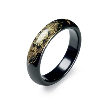 Artisan Lock Heart Jade Bangles Green Jade Women's