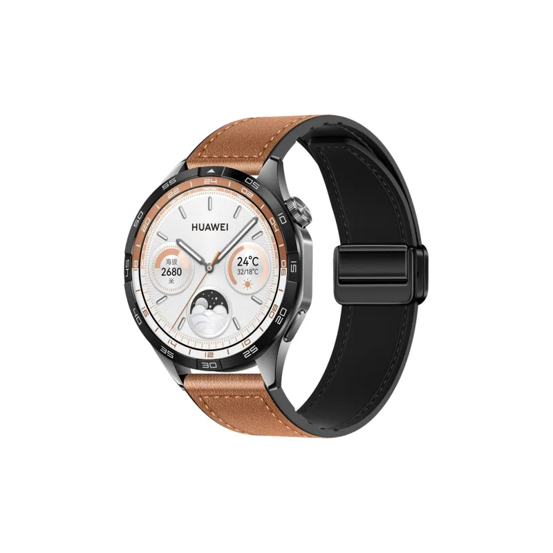 Vobafe Watch Band Huawei Compatibility 204mm Genuine Leather Material-3