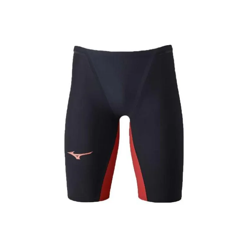 Mizuno Sonic GX Swimming Shorts Men's Black Orange-3