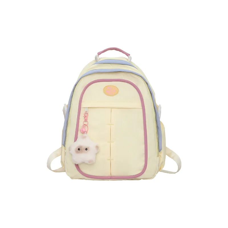 PAIBLOKS Nylon One Shoulder Portable Backpack Unisex Multicolor-0