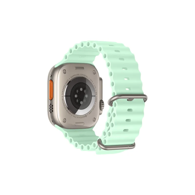 ZHENGGUANG Watch Band Apple Compatibility 45mm Silicone Material-5