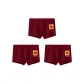 3 Pack Burgundy[Fa+Shun+Le]