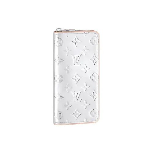 LOUIS VUITTON Zippy Wallet Vertical Monogram Mirror