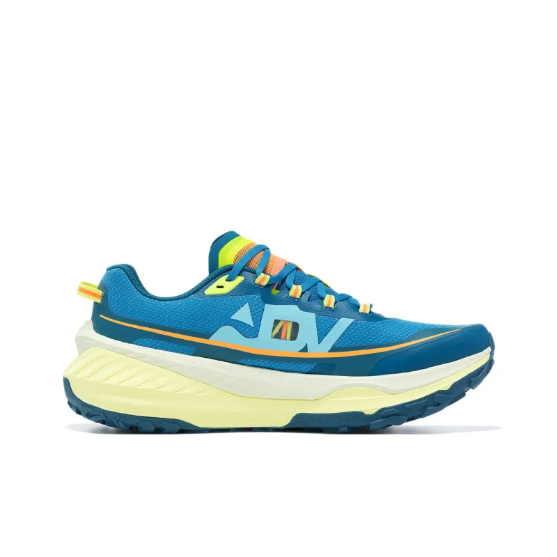 LiNing Dilu Wear Resistant Slip Resistant Low Top Running Shoes Men's Blue-1