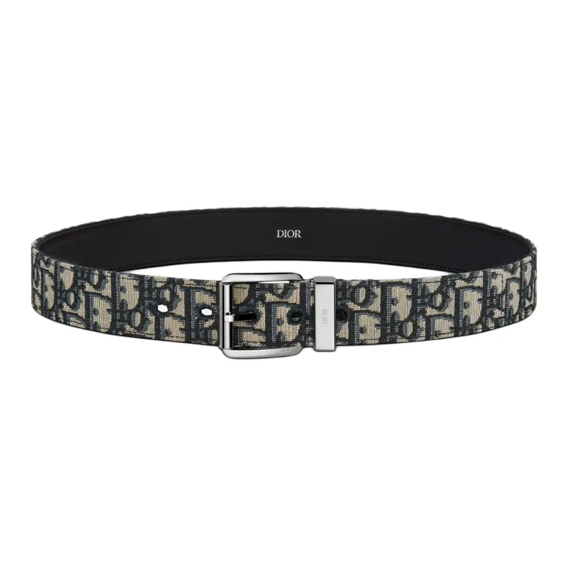DIOR Oblique Jacquard Belt-0